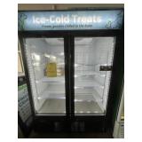 MIGALI C-49FM-HCe FREEZER - 2 GLASS DOORS / 8 SHEL