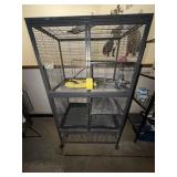 LARGE 2-LEVEL ROLLING CAGE