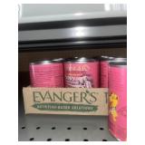 CANS DOG FOOD - EVANGER