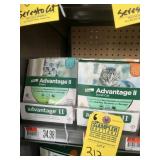 FLEA & TICK - ELANCO ADVANTAGE II - 2 DOSE - 4- KI
