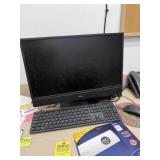 LOT COMPUTER COMPONENTS - MONITORS, KEYBOARD, MOUS