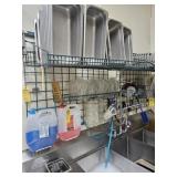 WIRE WALL GRID & SHELF