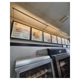 MENU BOARDS WITH LIGHTS