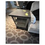 SQUARE END TABLES WITH SHELF - 24
