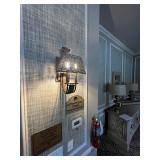 WICKER LOOK SCONCES