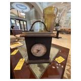 WOOD MANTLE CLOCK