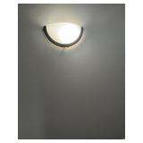 BRONZE COLOR & GLASS WALL SCONCES