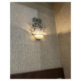 METAL & GLASS WALL SCONCES