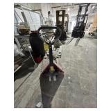 MOBILE PALLET TRUCK INC. RED PALLET JACK - 5500LB