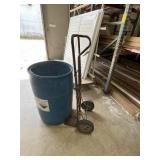 ORANGE HAND TRUCK