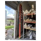 WERNER FIBERGLASS LADDER - 12