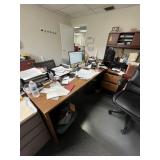 DESK WITH 3 DRAWER CABINET