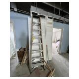 HUSKY FIBERGLASS LADDER - 8