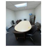 CONFERENCE TABLE WITH 6 CHAIRS