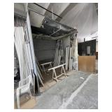 HARDWIRED PAINT BOOTH WITH EXTERIOR MOUNTED EXHAUS