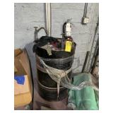 DRUM OF DEGREASER WITH MANUAL PUMPS - 5 GALLON