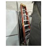 WERNER FIBERGLASS LADDER - 8