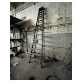WERNER FIBERGLASS LADDER - 12