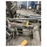 WELDING TORCH KIT ON CART WITH WELDING CAP