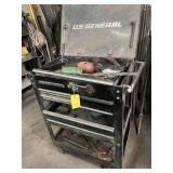 ASSORTED PIECES - 1- US GENERAL TOOLBOX / 1- CABIN