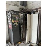 METAL CABINETS WITH CONTENTS - CHEMICALS, POLISHIN