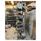METRO RACKS WITH CONTENTS - LIGHTS, BEARINGS, CONT