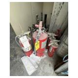 ASSORTED FIRE EXTINGUISHERS