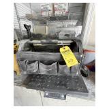 ASSORTED - 1- CANVAS TOOL BAG / 1- SCALE