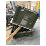 MILITARY SHIPPING & STORAGE CONTAINER WITH MOTOR -