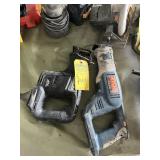 ASSORTED RECIPROCATING SAWS - 1- MAKITA / 1- RYOBI