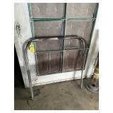 LOT - PARTS HOLDER FOR PAINT SPRAYING & SAW HORSES