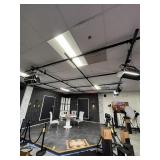 CEILING STAGE LIGHT TRACK SYSTEM - APPROXIMATELY 1