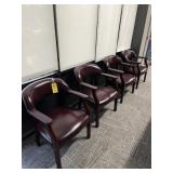 BURGUNDY CLIENT CHAIRS