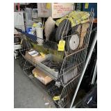 ROLLING CART WITH 3 COMPARTMENTS