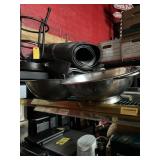 ASSORTED - 2- LARGE STAINLESS STEEL BOWLS / 3- EXT