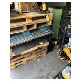 ASSORTED PALLETS - 1- PLASTIC / 8- WOOD