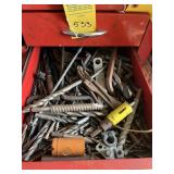 CONTENTS OF DRAWER - DRILL BITS, ETC (LOCATED IN H
