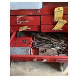 CONTENTS OF DRAWERS - DRILL BITS, WRENCHES, ETC (L