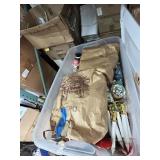 LOT ASSORTED CHRISTMAS DECOR - ARTIFICIAL CANDLES,
