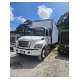 2013 HINO 268 BOX TRUCK