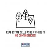 REAL ESTATE PARCELS SELL AS-IS / WHERE-IS