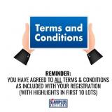 REMINDER - YOU HAVE AGREED TO ALL TERMS & CONDITIO