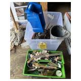 STORAGE CONTANERS OF TOOLS - DRILL BITS, TAPE MEAS