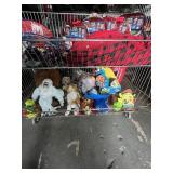 ASSORTED - PLUSHES, HAT, STOCKING, ETC