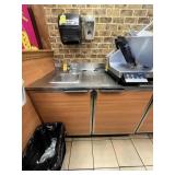 DUKE SUBPS-48-LM STAINLESS STEEL / WOOD-GRAIN SINK