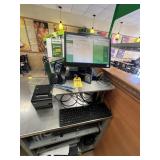 POS SYSTEM WITH EPSON RECEIPT PRINTER, HP REGISTER