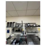 LOT CONTENTS OF WALL STORAGE RACKS (LOT 132) - BOW