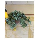 ARTIFICIAL PLANTS WITH WALL PLANTER DECOR