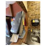 ASSORTED - 1- NAPKIN DISPENSER / 1- STICKER DISPEN