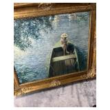 GOLD FRAME ARTWORK - ARTIST ENHANCED HENRI LEBASQU